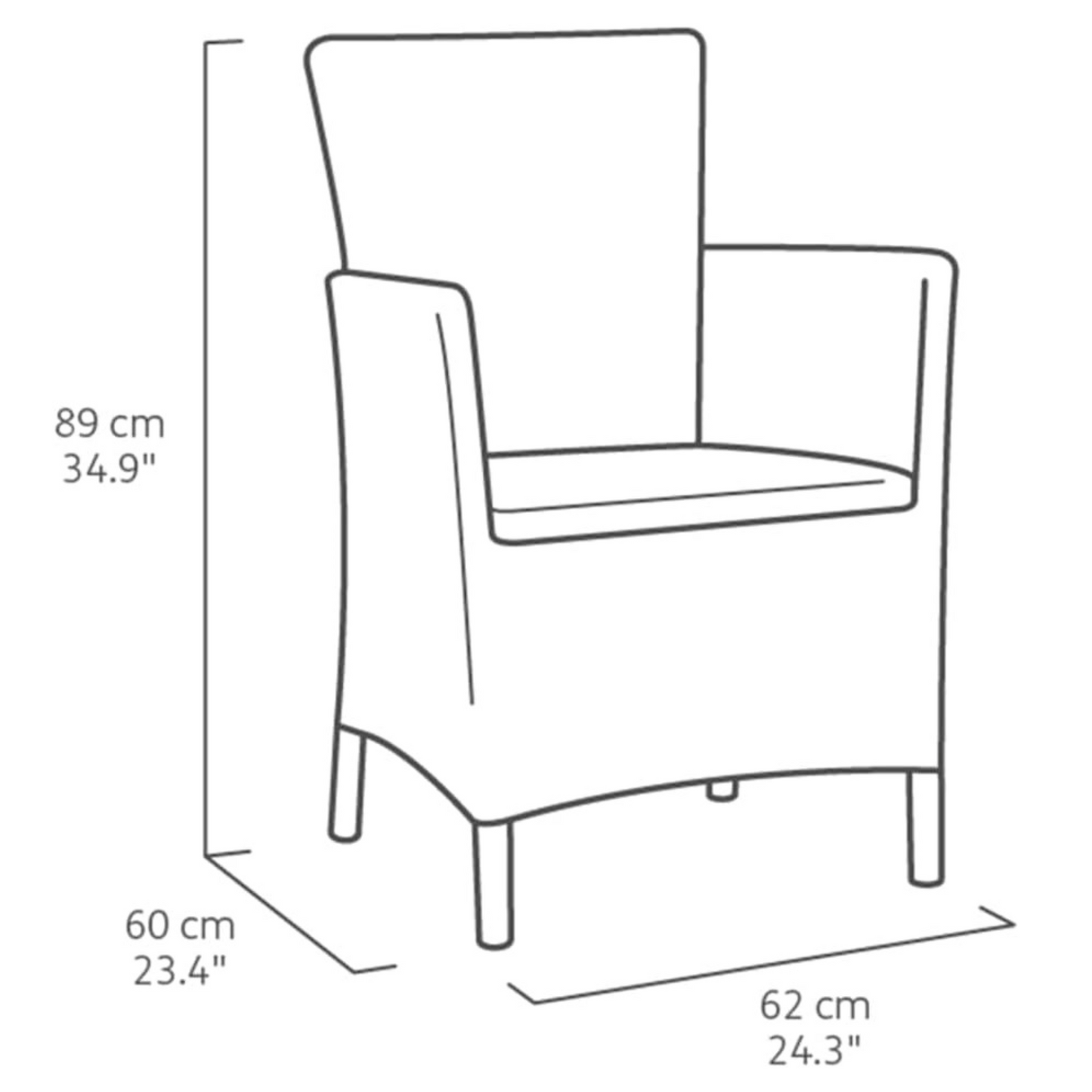 Keter Rosario Balcony Set