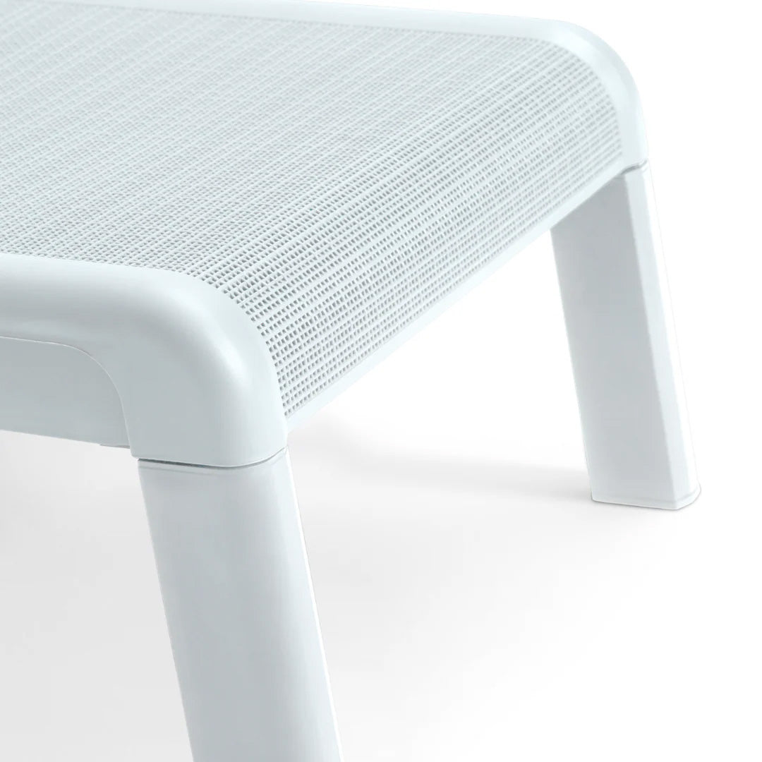 PRE ORDER: SEP. - Keter Mallorca Outdoor Sun Lounger - White