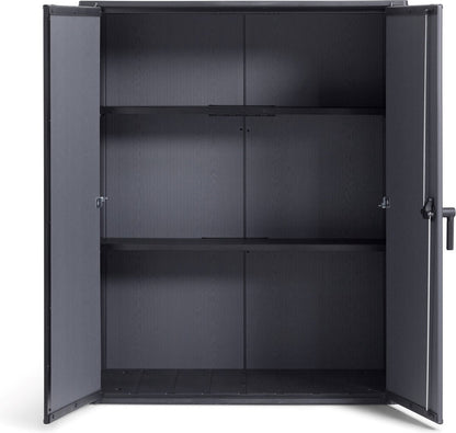 PRE ORDER: SEP.- Keter Signature Vertical Shed - Stormgrey Look
