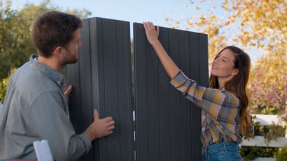 PRE ORDER: SEP. - Keter Darwin 6x4 Garden Shed - Grey (1.9 x 1.2m)