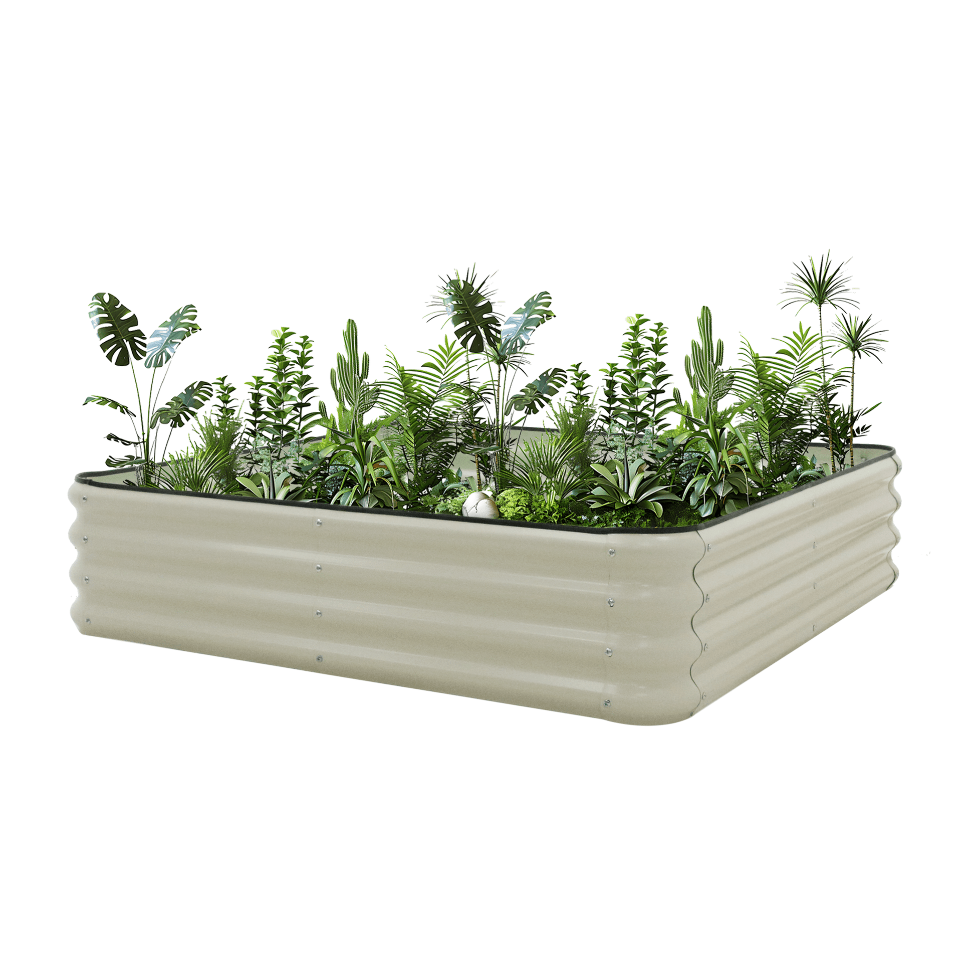 PRE ORDER: DEC. - Raised Garden Bed - W125 x D125 x H29cm - mazeproducts