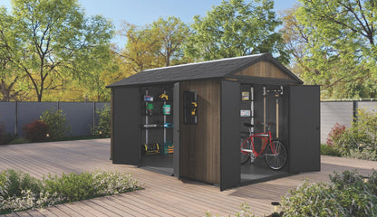 PRE ORDER: OCT. - Keter Apex Double Door Shed 7.5x15 (2.3 x 4.6m)