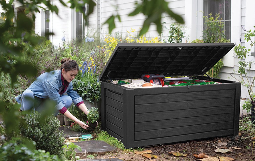 Keter Northwood 630L Outdoor Storage Box - Graphite