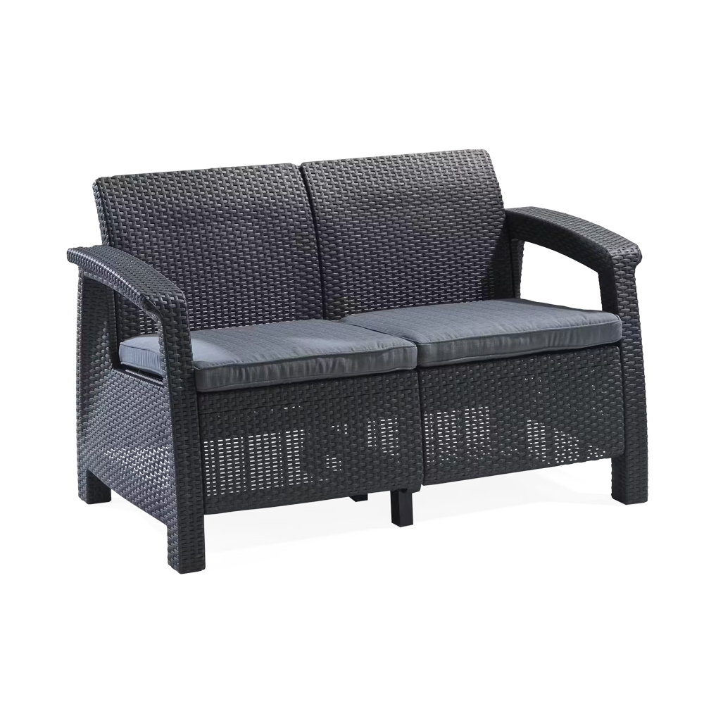 PRE ORDER: OCT. - Keter Corfu 2 Seater Sofa