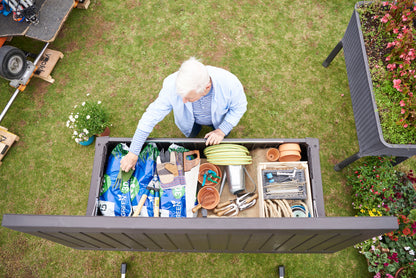 Keter Rockwood 570L Storage Box - Anthracite