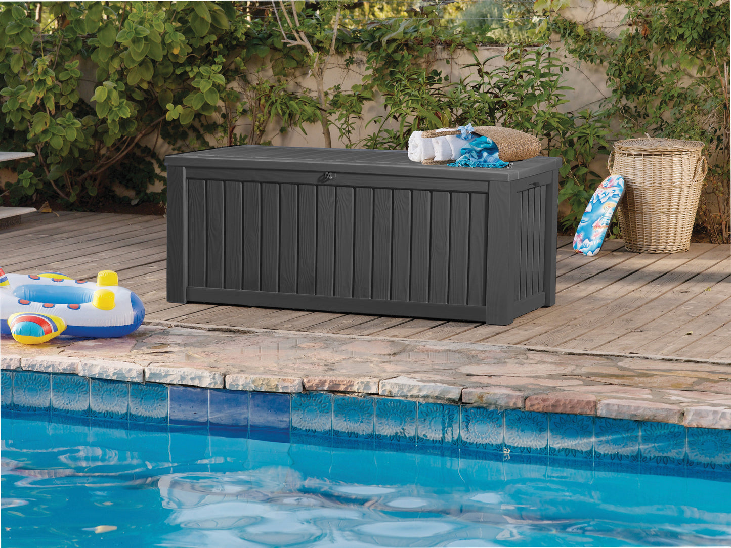 Keter Rockwood 570L Storage Box - Anthracite
