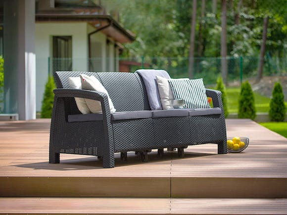 PRE ORDER: OCT. - Keter Corfu 5 Seater Lounge Set