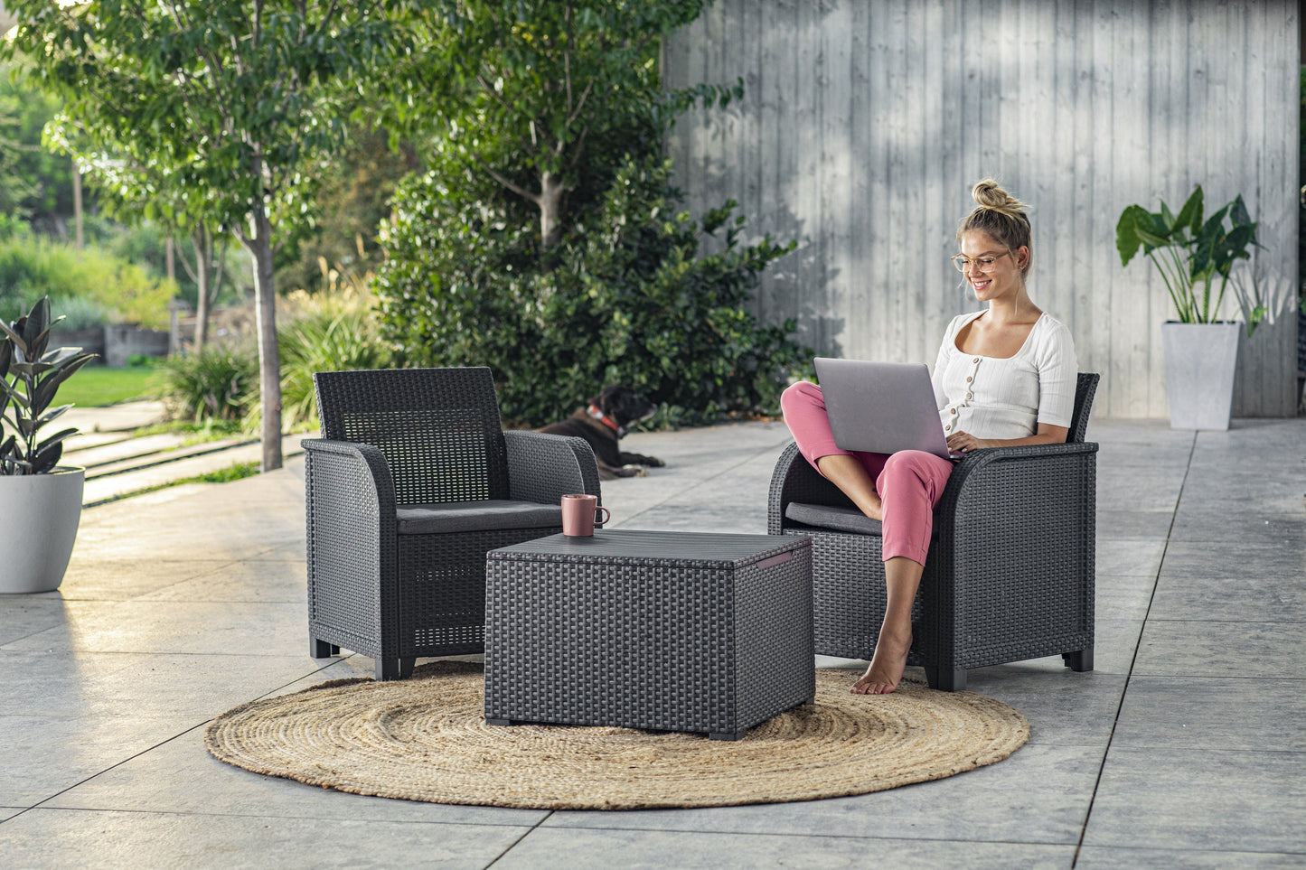 Keter Emma/Rosalie - 93L Storage Table