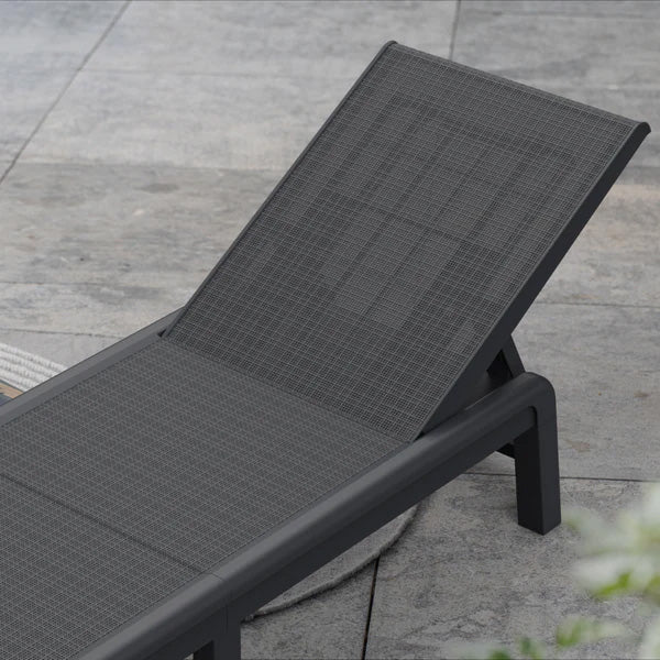 PRE ORDER: SEP. - Keter Mallorca Outdoor Sun Lounger - Graphite