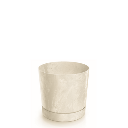 Tubo P Planter - Beton Cream - mazeproducts