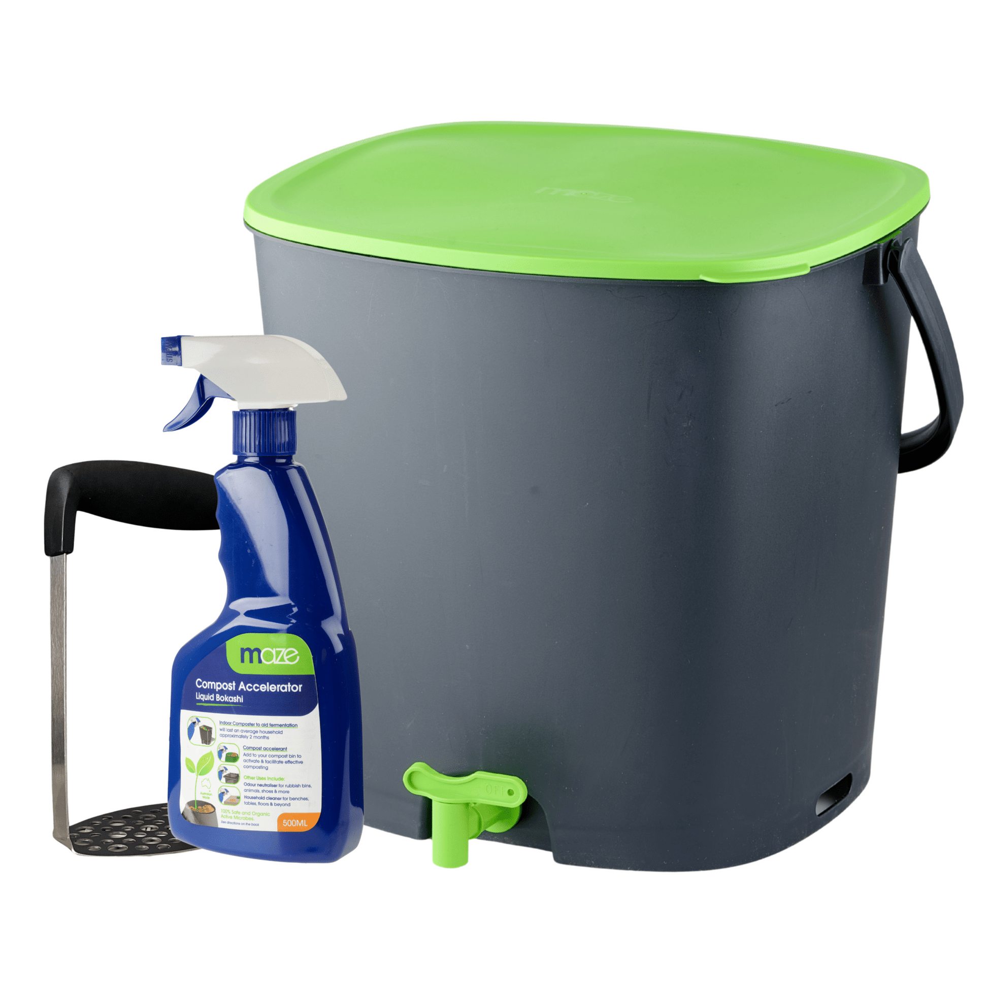 20L Airtight Bokashi Indoor Composter Kit - mazeproducts