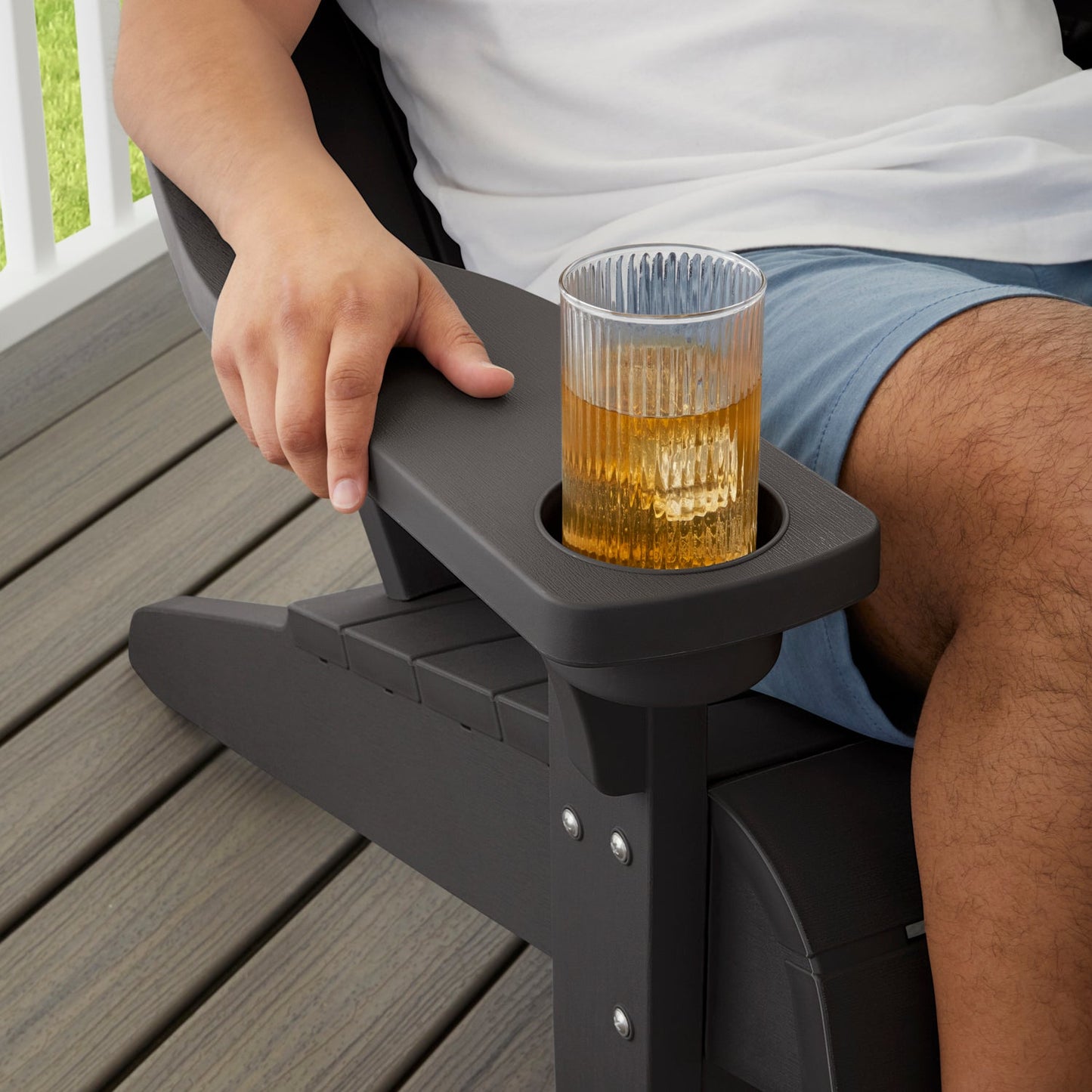 Keter Everest Adirondack Chair - Brown