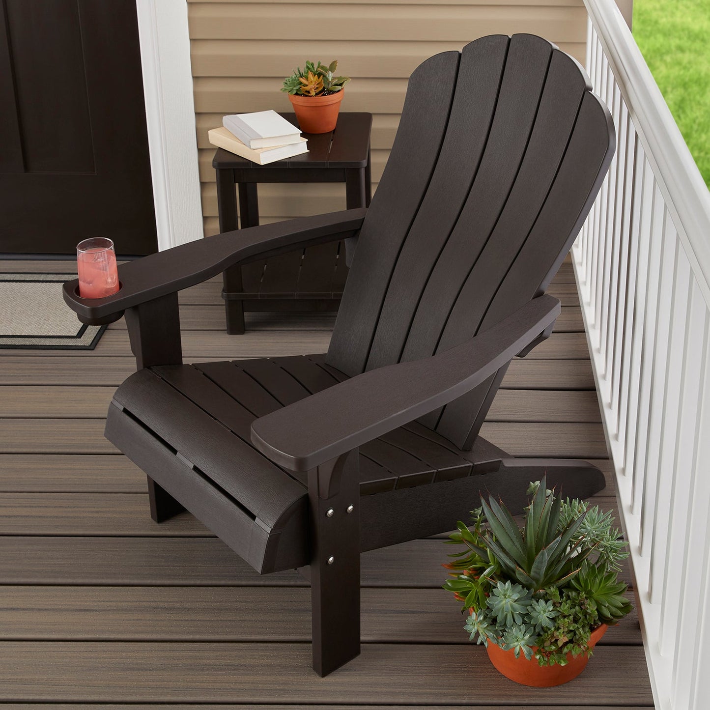 Keter Everest Adirondack Chair - Brown