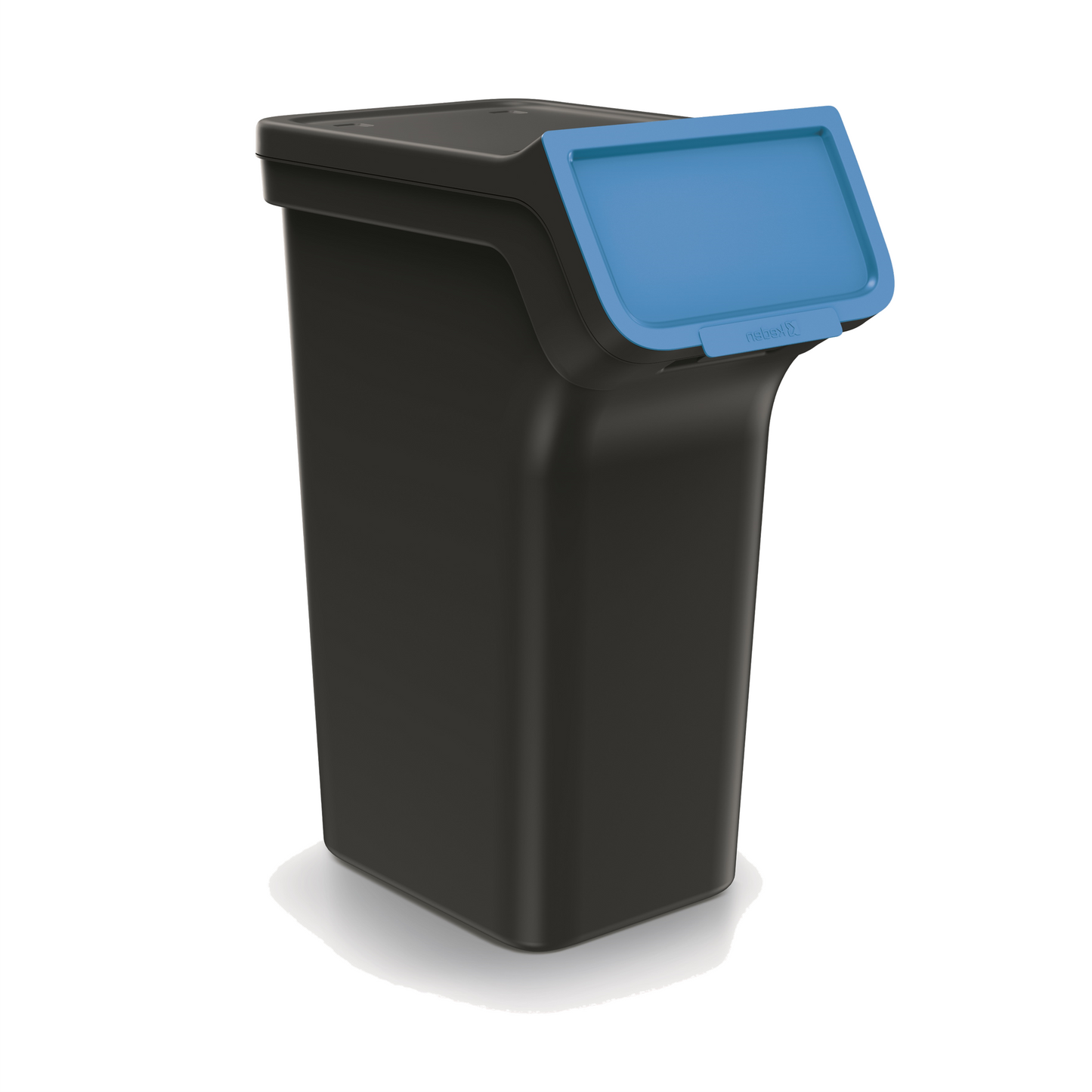 25L STACKBOX Q Waste Separation Bins - Set of 4 - Black