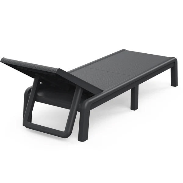 PRE ORDER: SEP. - Keter Mallorca Outdoor Sun Lounger - Graphite