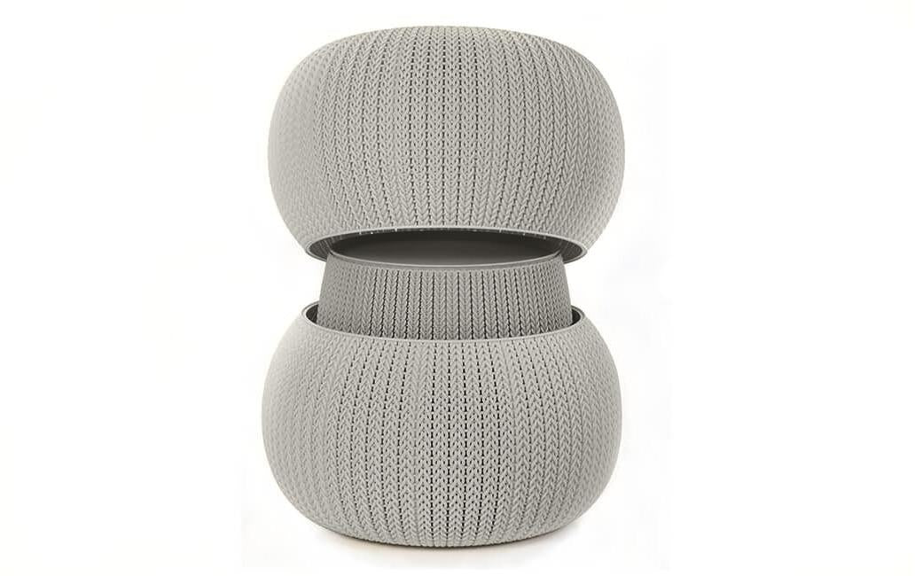 Keter Cozy Urban Balcony Set - White - mazeproducts