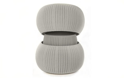 Keter Cozy Urban Balcony Set - White - mazeproducts
