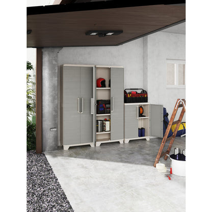Linear Wood Base Cabinet