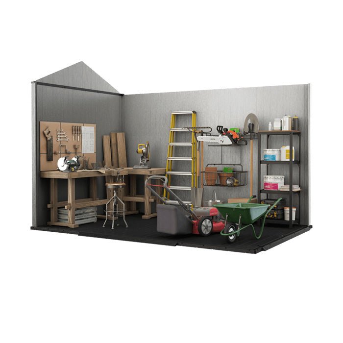 Keter Oakland Garden Shed 1175 (3.5 x 2.3m) - mazeproducts