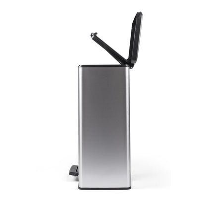 PRE ORDER: OCT. - Curver Deco Pedal Bin - 65L - Steel Look