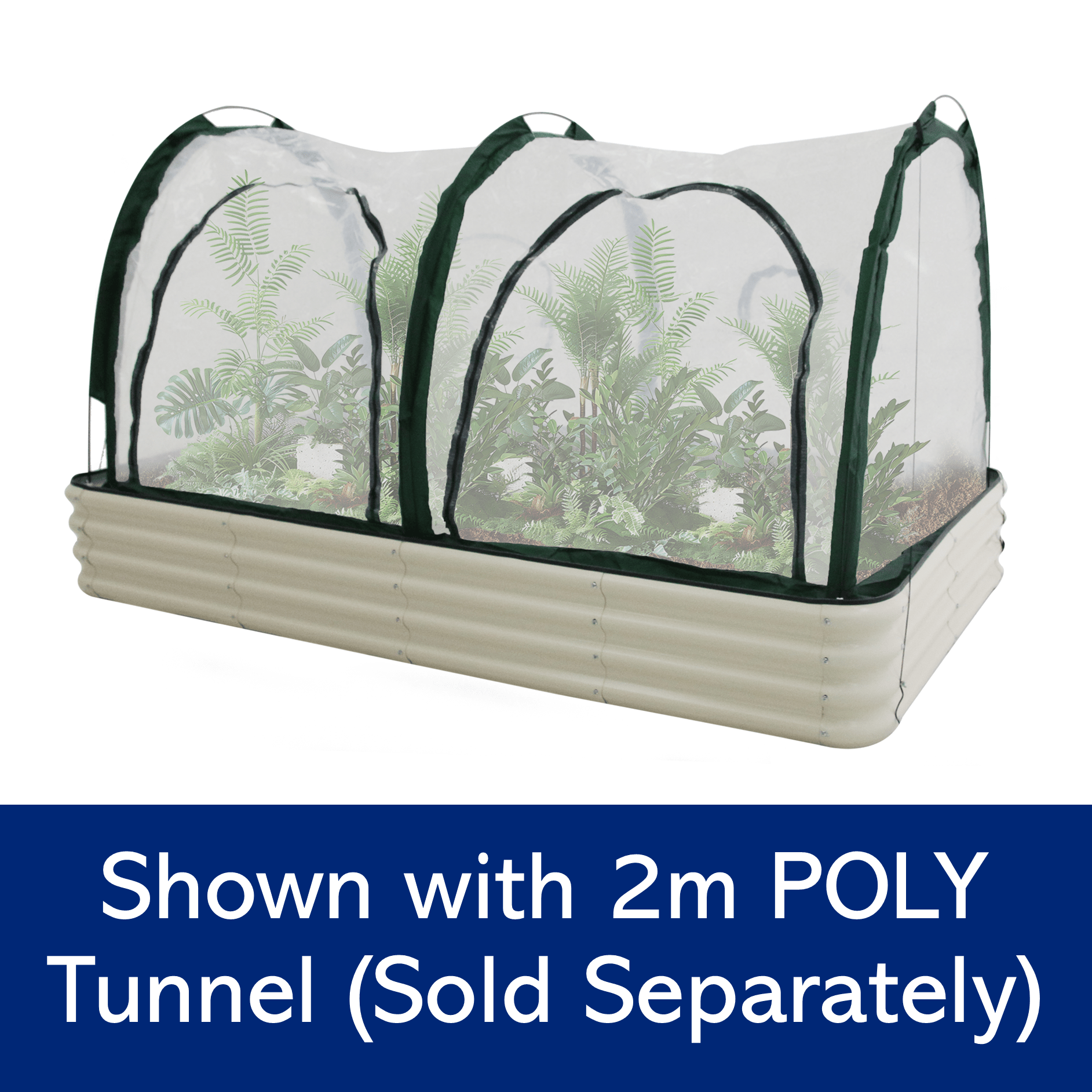 PRE ORDER: DEC. - Raised Garden Bed - W207 x D107 x H29cm - mazeproducts