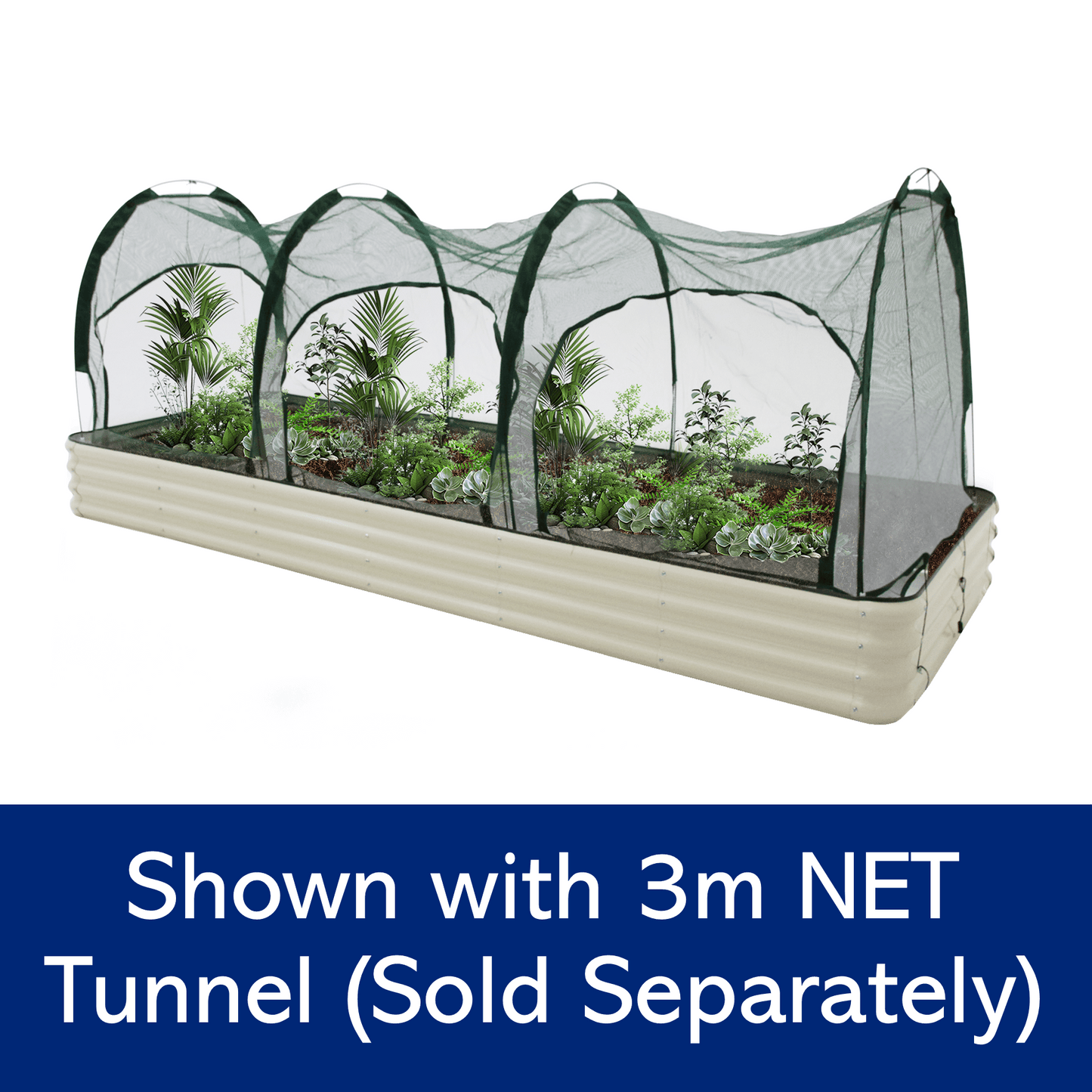 PRE ORDER: DEC. - Raised Garden Bed - W307 x D107 x H29cm - mazeproducts