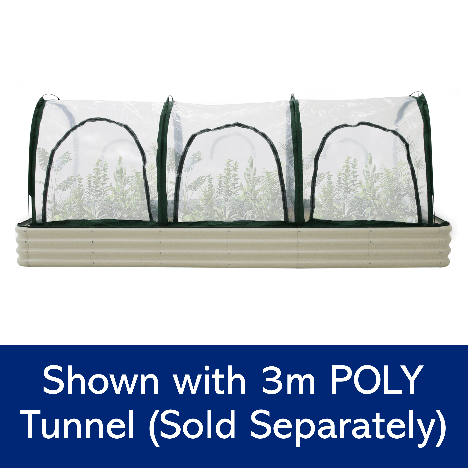 PRE ORDER: DEC. - Raised Garden Bed - W307 x D107 x H29cm - mazeproducts