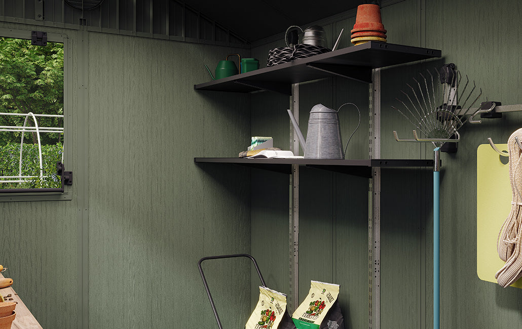PRE ORDER: SEP. - Keter Potting 6x8 Shed - Green (1.9 x 2.4m)