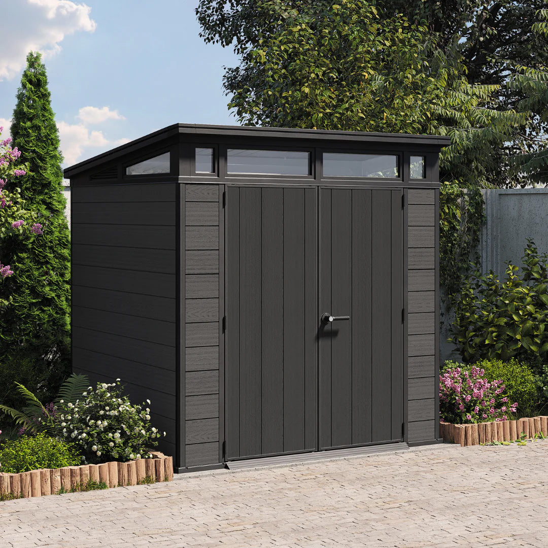PRE ORDER: SEP. - Keter Cortina Garden Shed 7x7 (2.2 x 2.2m)