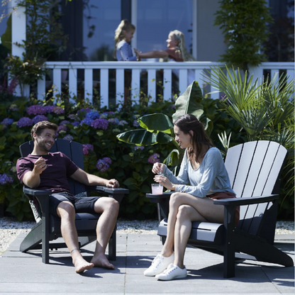 PRE ORDER: NOV. - Keter Troy (no cup holder) Adirondack - Graphite