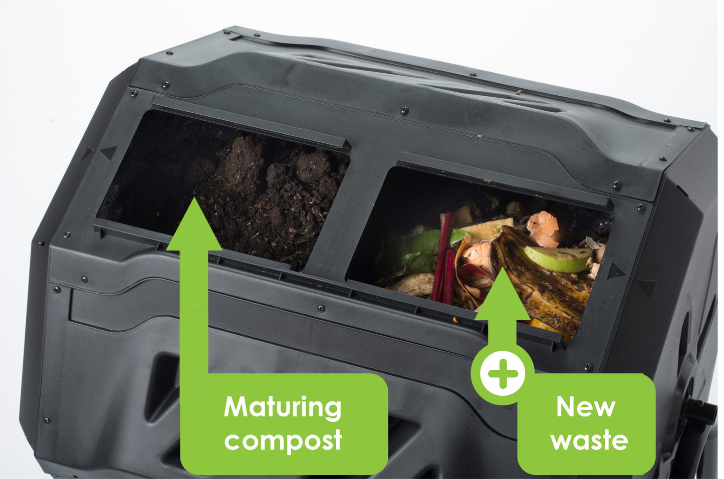 160lt ROTO Twin Composter