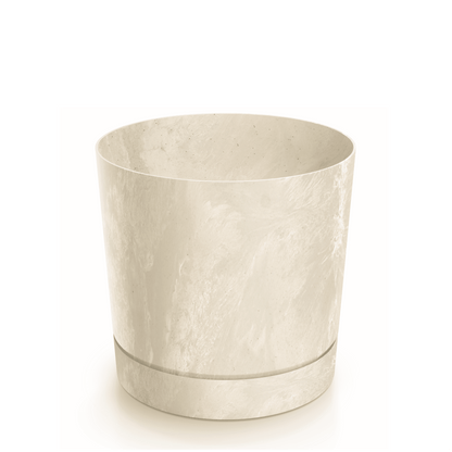Tubo P Planter - Beton Cream - mazeproducts