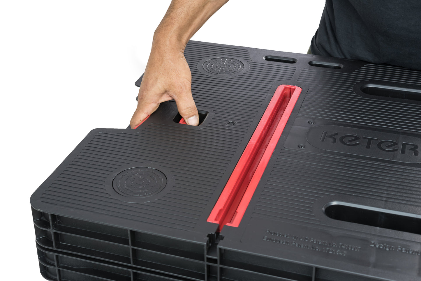 Keter Folding Work Table with Clamps