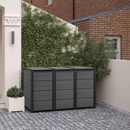 Keter Hideaway - 3 Bin (Grey)