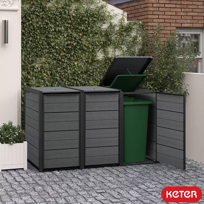 Keter Hideaway Bin Extention (Grey)