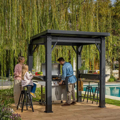 PRE ORDER: SEP. - Keter Grill Gazebo - Grey