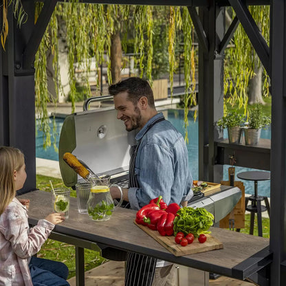 PRE ORDER: SEP. - Keter Grill Gazebo - Grey