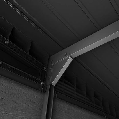 PRE ORDER: OCT. - Keter Signature Pent 9x7 Shed - Stormgrey Look (2.8 x 2.2m)