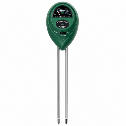 3 in 1 soil pH moisture meter