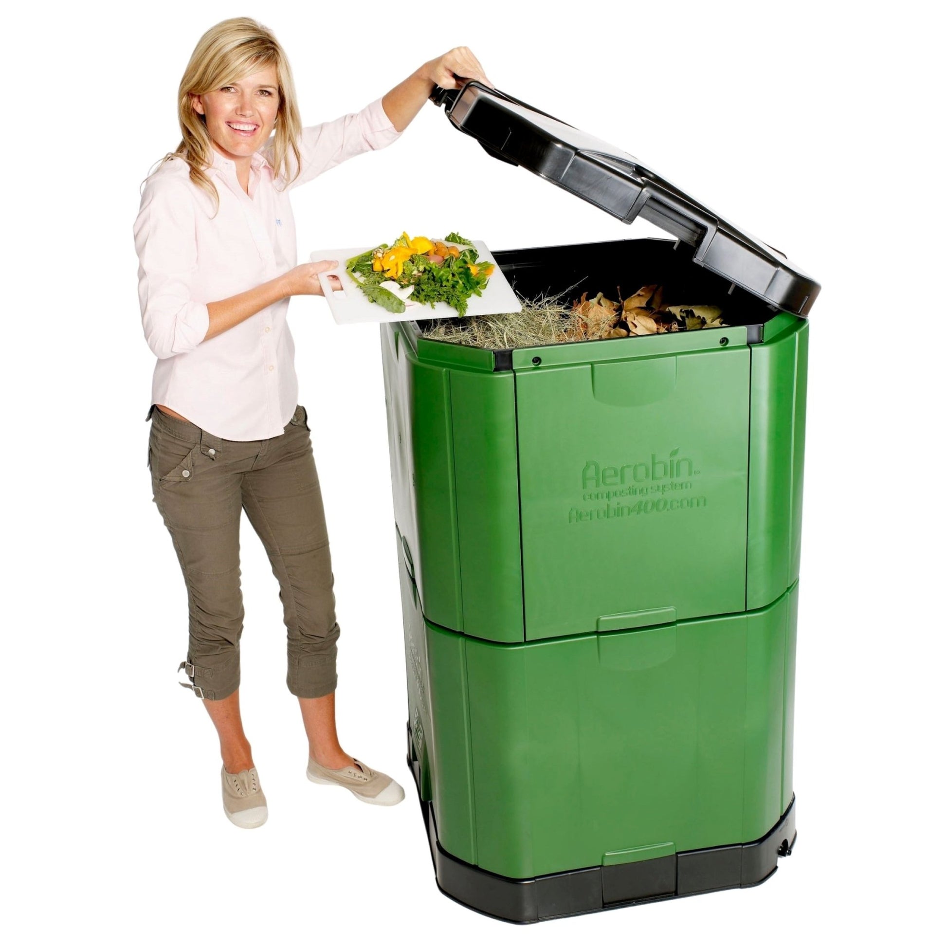 Aerobin Outdoor Compost Bin (400L) - mazeproducts