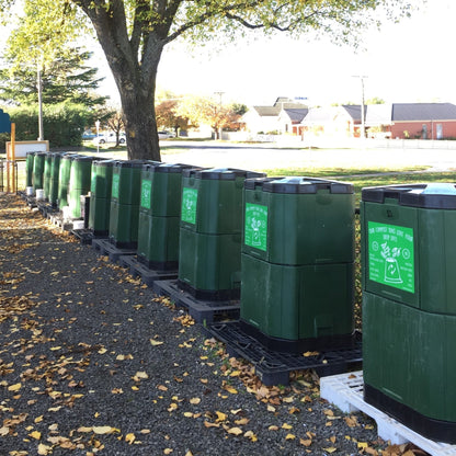 Aerobin Outdoor Compost Bin (400L) - mazeproducts