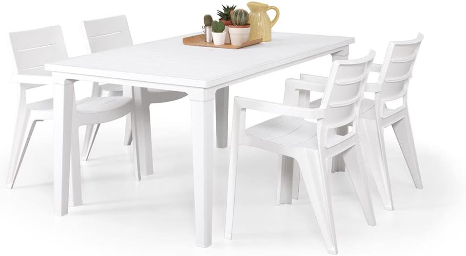 Keter Futura Dining Table - White