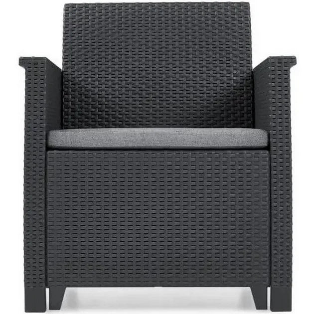Keter Elodie Balcony Set - Graphite