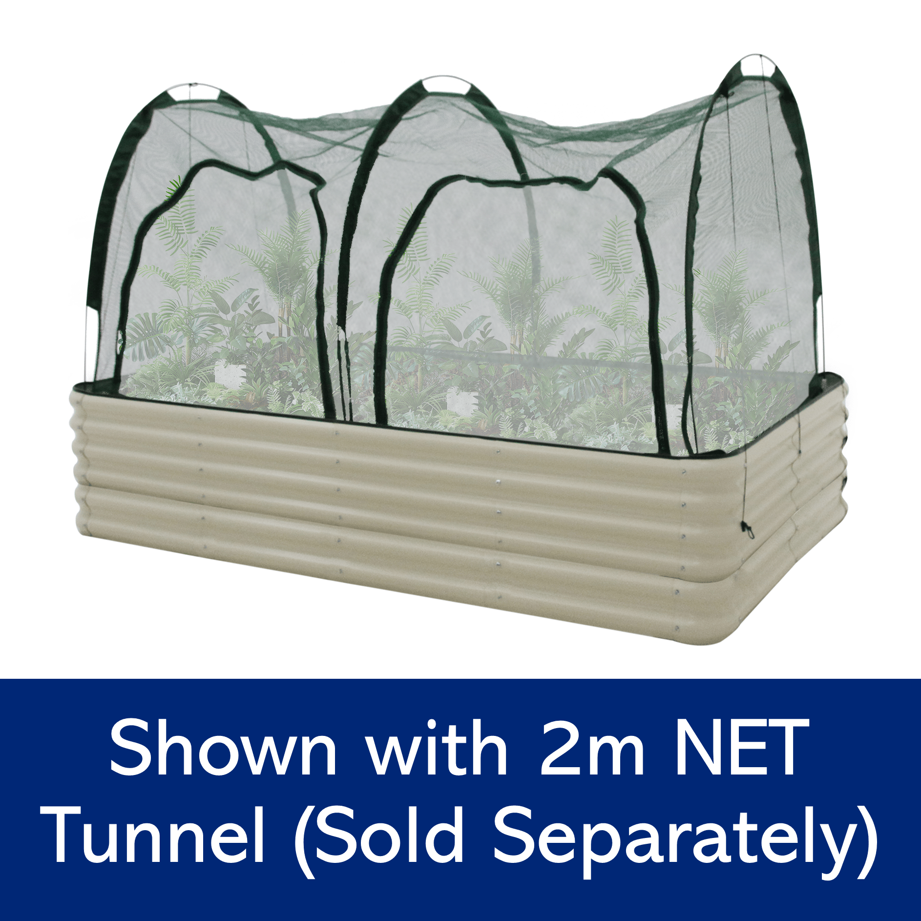 PRE ORDER: DEC. - Raised Garden Bed - W207 x D107 x H43cm - mazeproducts