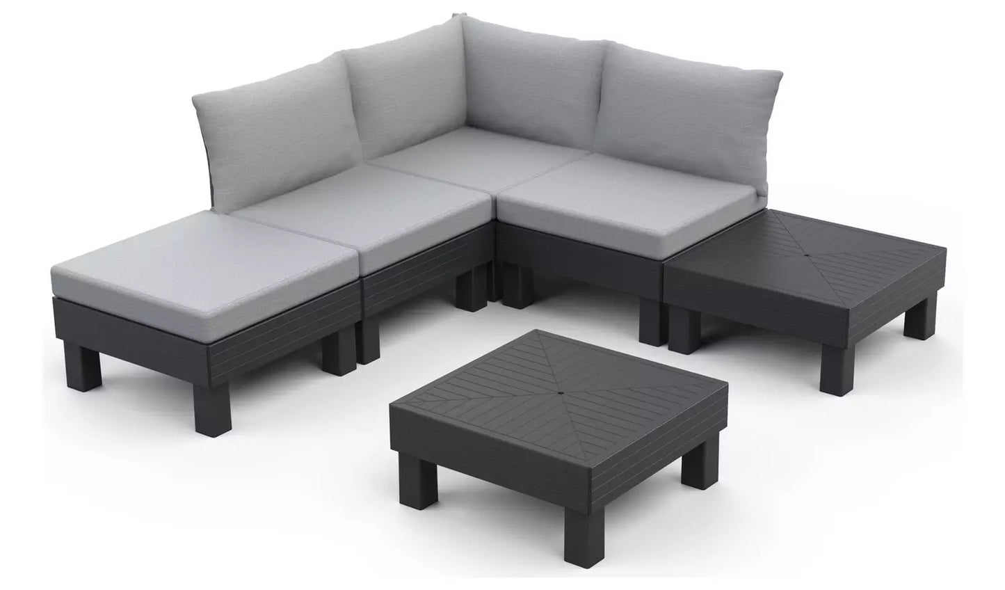 Keter Elements 4 Seater Modular Lounge Set