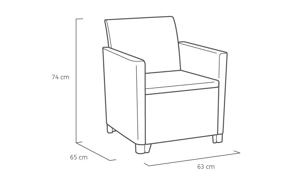 Keter Claire 4 Seater Set