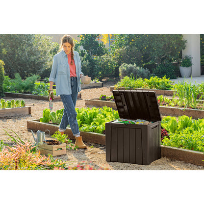 Keter Urban Box - 2 in 1: 113L Storage box / Seat - 2 Pack