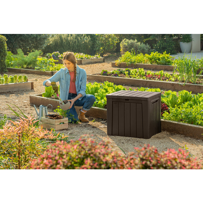 Keter Urban Box - 2 in 1: 113L Storage box / Seat - 2 Pack