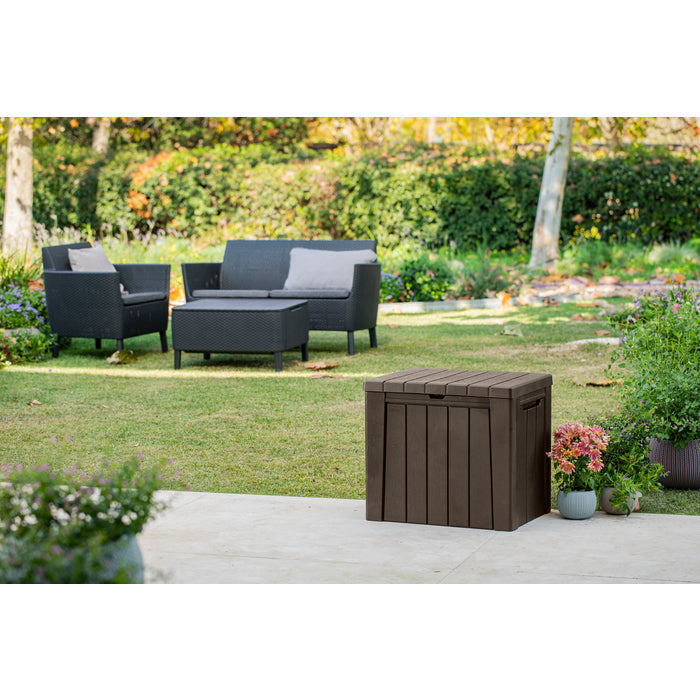 Keter Urban Box - 2 in 1: 113L Storage box / Seat - 2 Pack