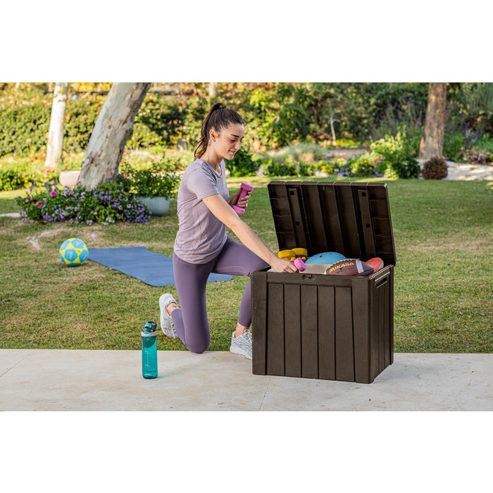 Keter Urban Box - 2 in 1: 113L Storage box / Seat - 2 Pack